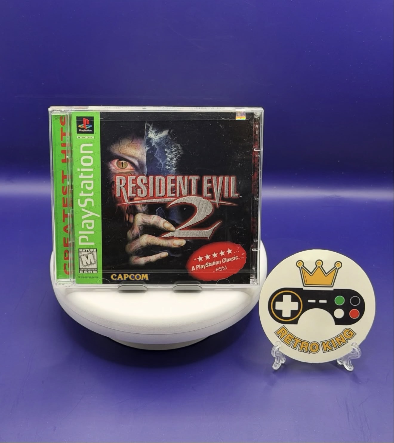 Screenshot PS1 RESIDENT EVIL 2️⃣ - Image 1