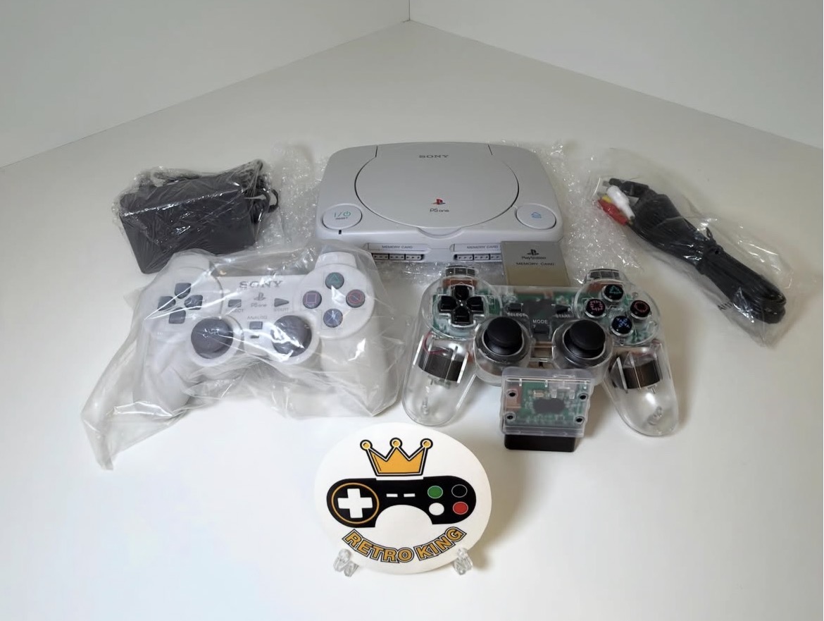 Screenshot PS1 SLIM CONSOLE W OEM CONTROLLERS & WIRELESS - Image 1