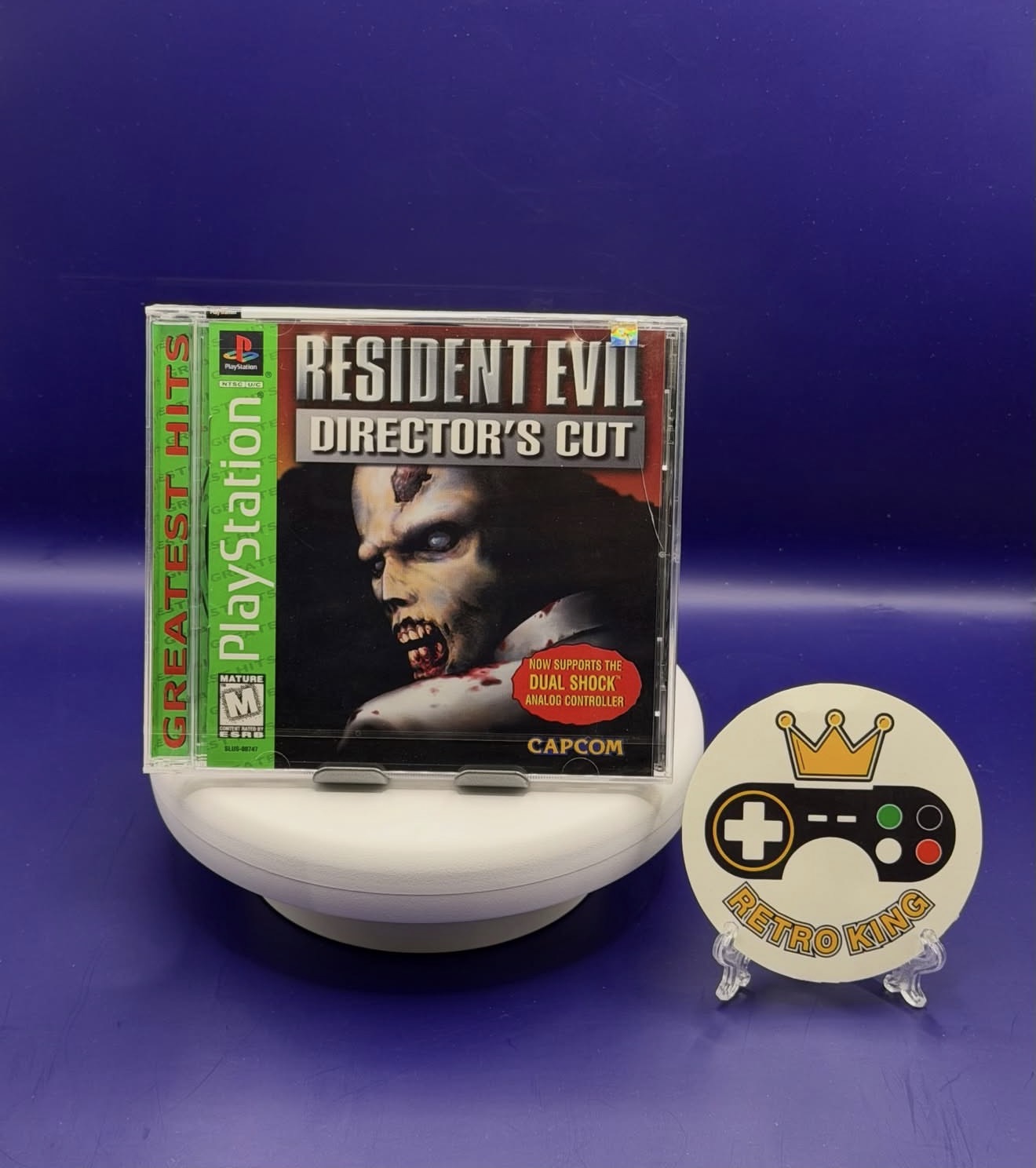 Screenshot PS1 RESIDENT EVIL DIRECTOR’S CUT - Image 1