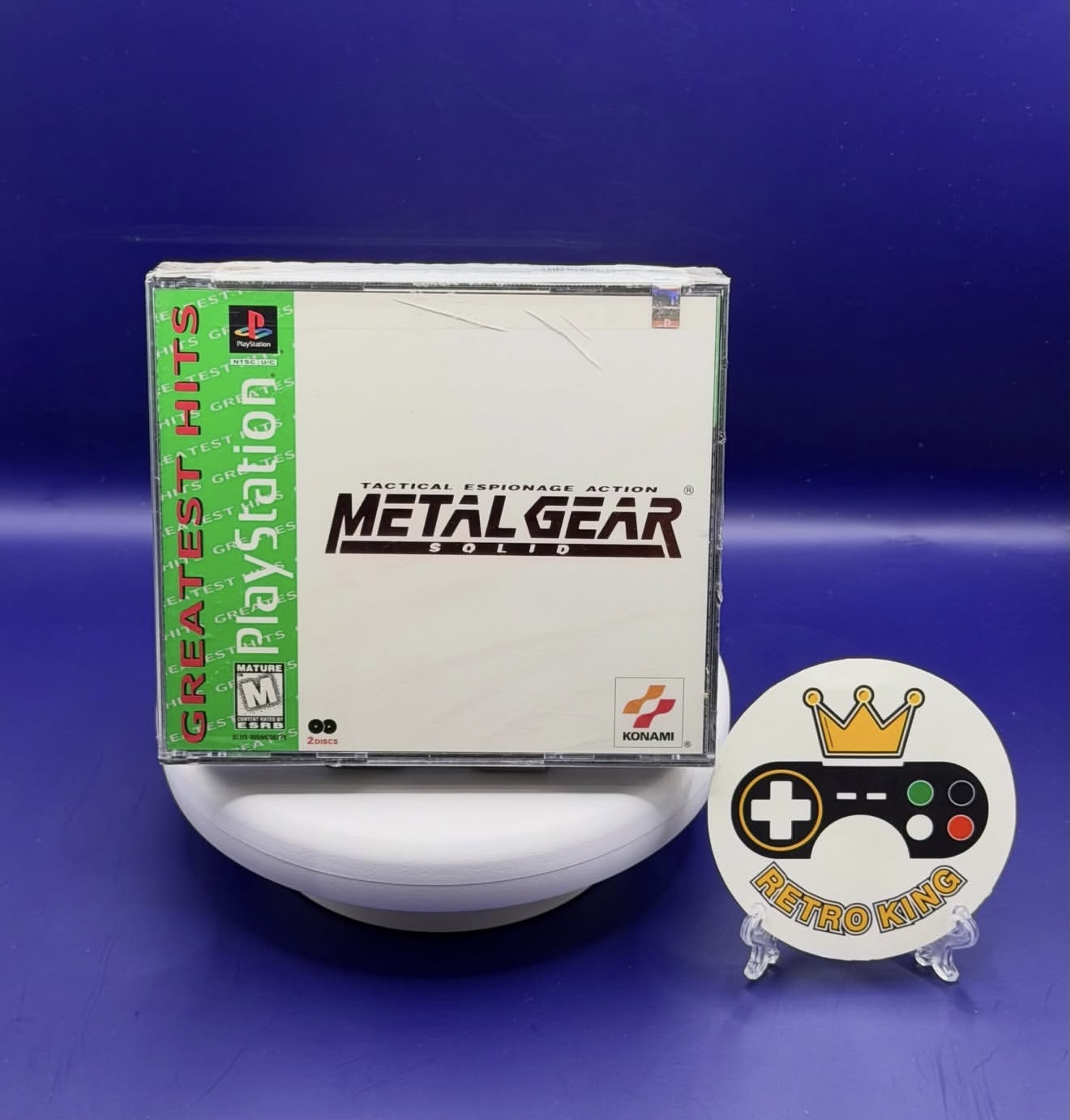 Screenshot PS1 METAL GEAR SOLID - Image 1