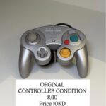 NINTENDO GAME CUBE CONTROLLER SILVER